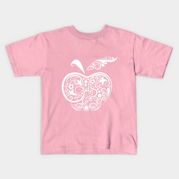 Apple Decoration Kids T-Shirt by tsign703